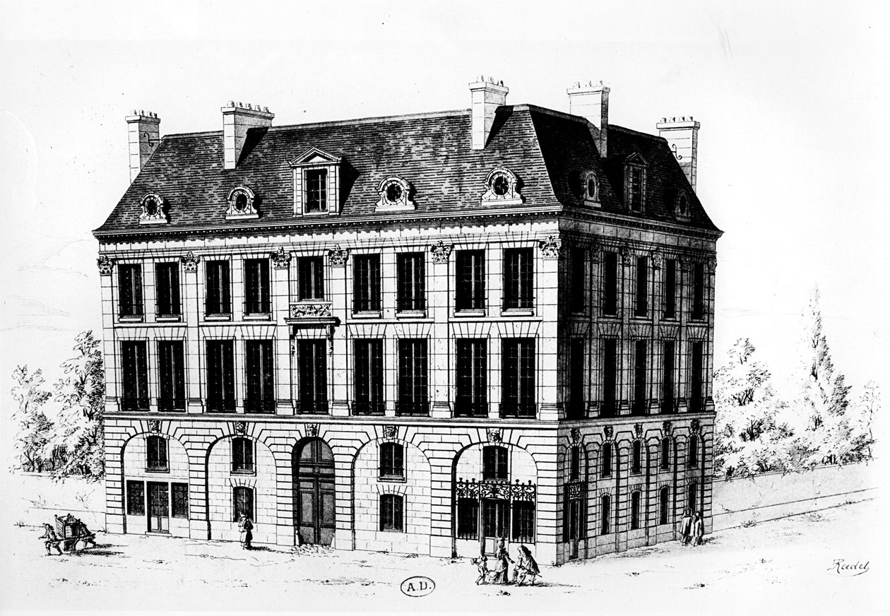 Hotel Lully, París de French School