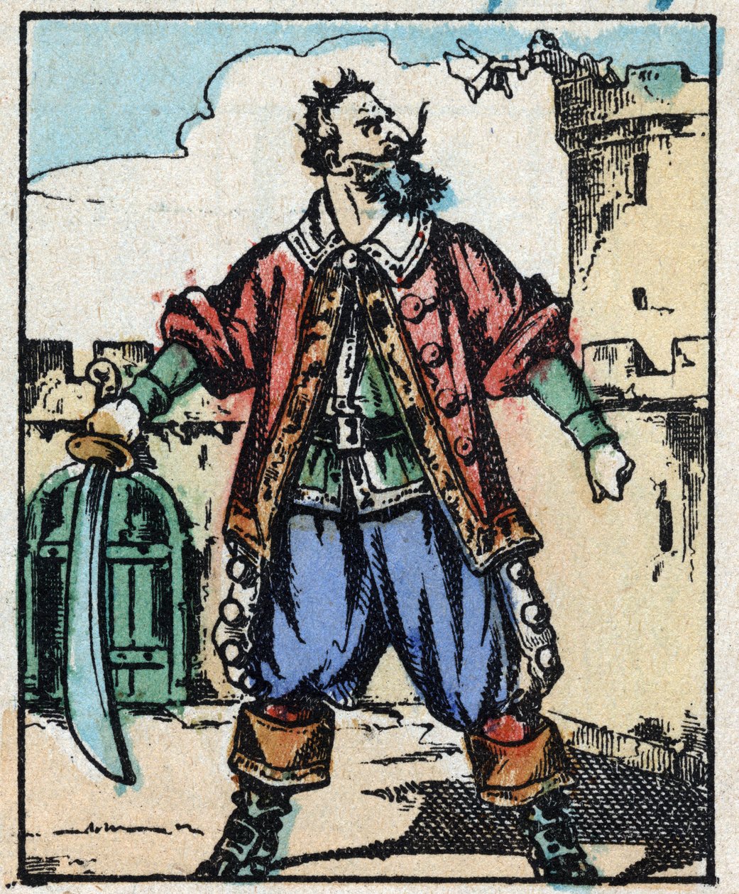 Ilustración para "Barba Azul" de French School