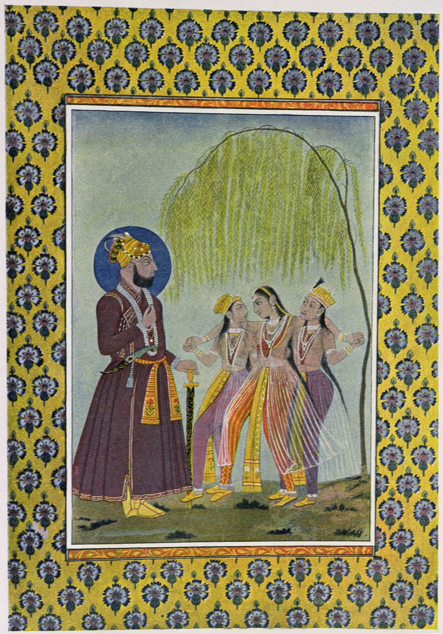 Ilustración de Las Mil y Una Noches, 1895 de French School
