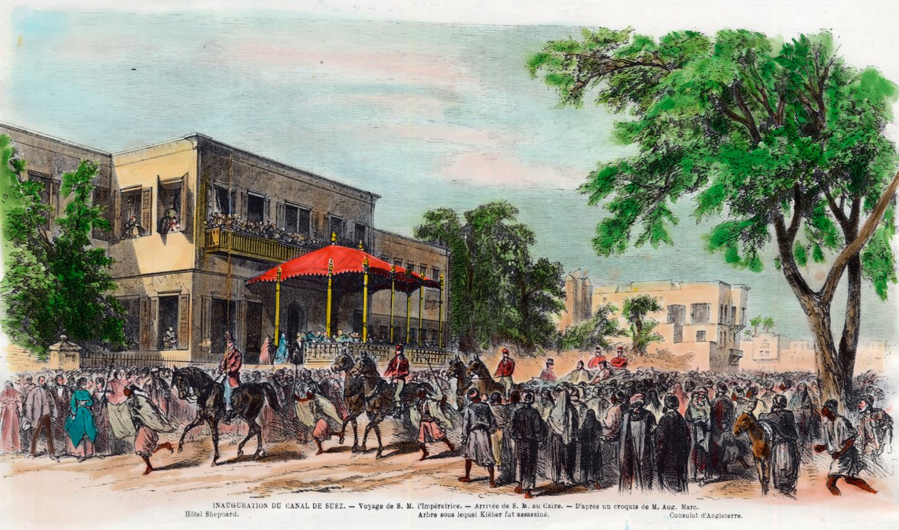 Inauguración del Canal de Suez, 17 de noviembre de French School