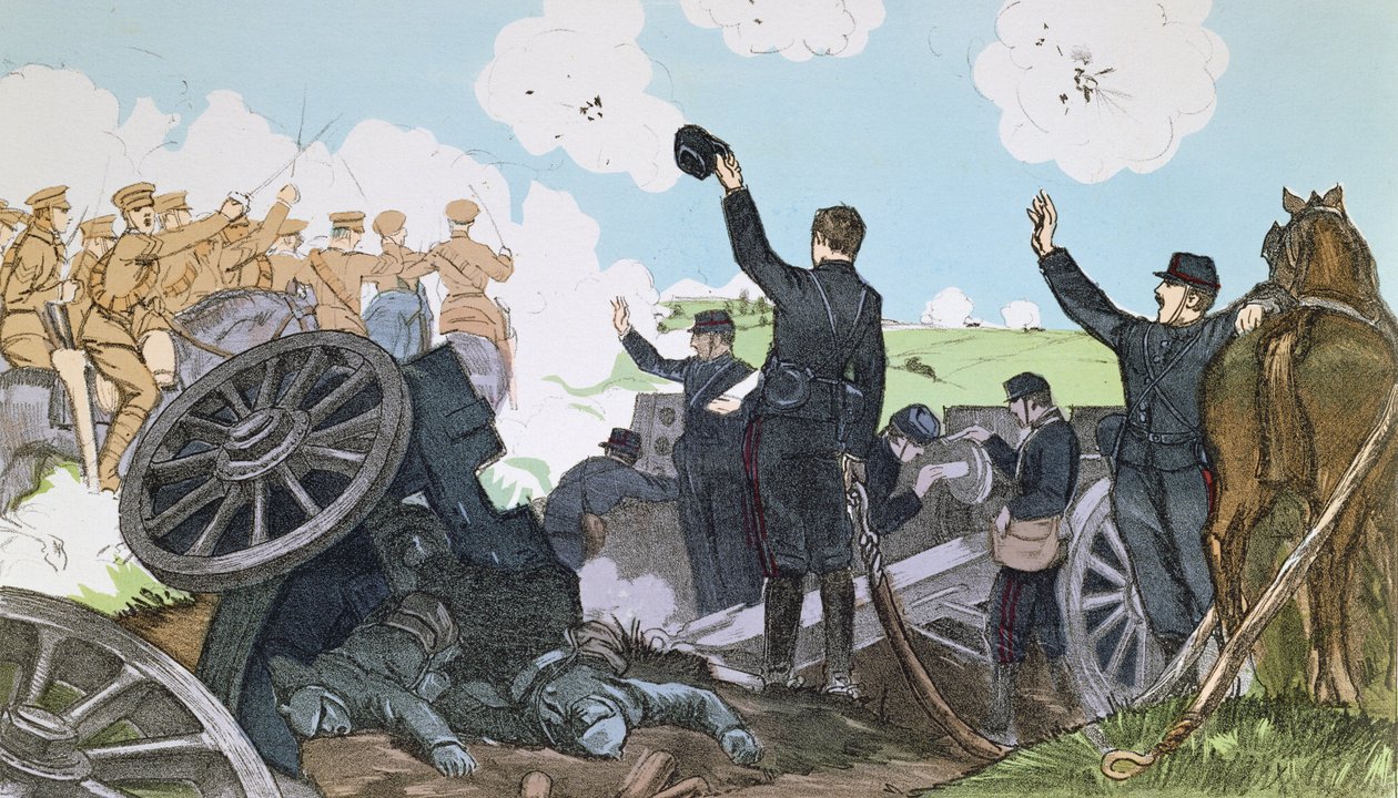 Incidente durante la Primera Batalla del Marne, 6-13 de septiembre de 1914 de French School