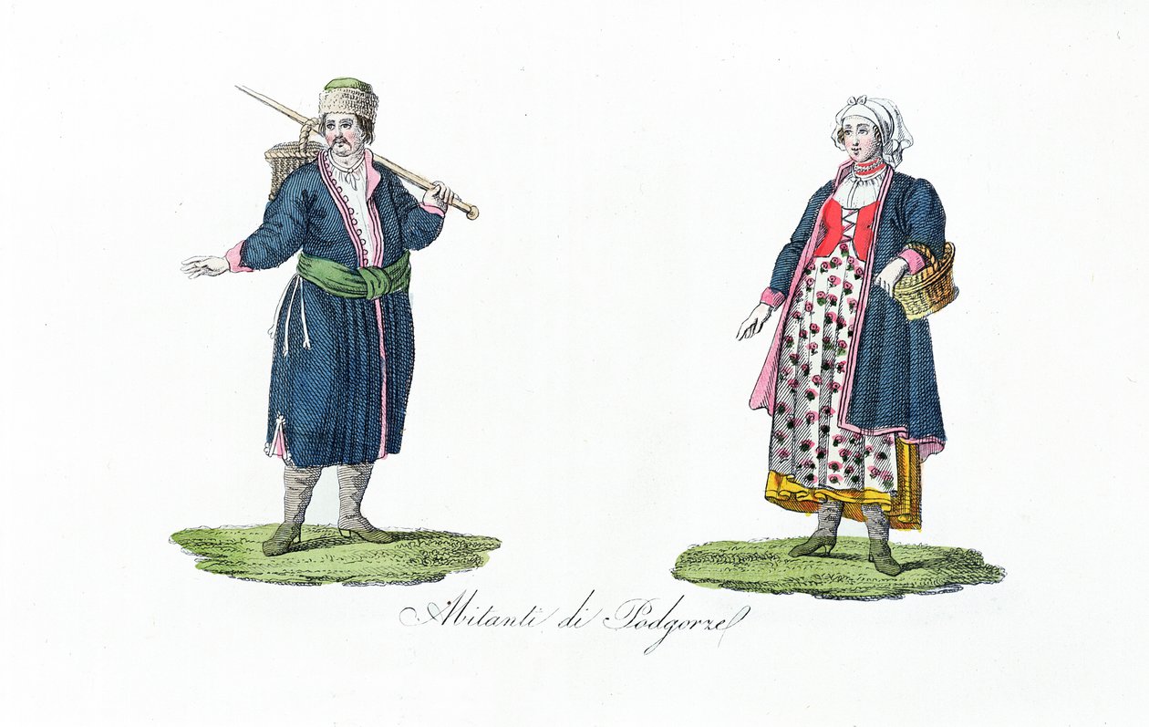Habitantes de Podgorze, de 