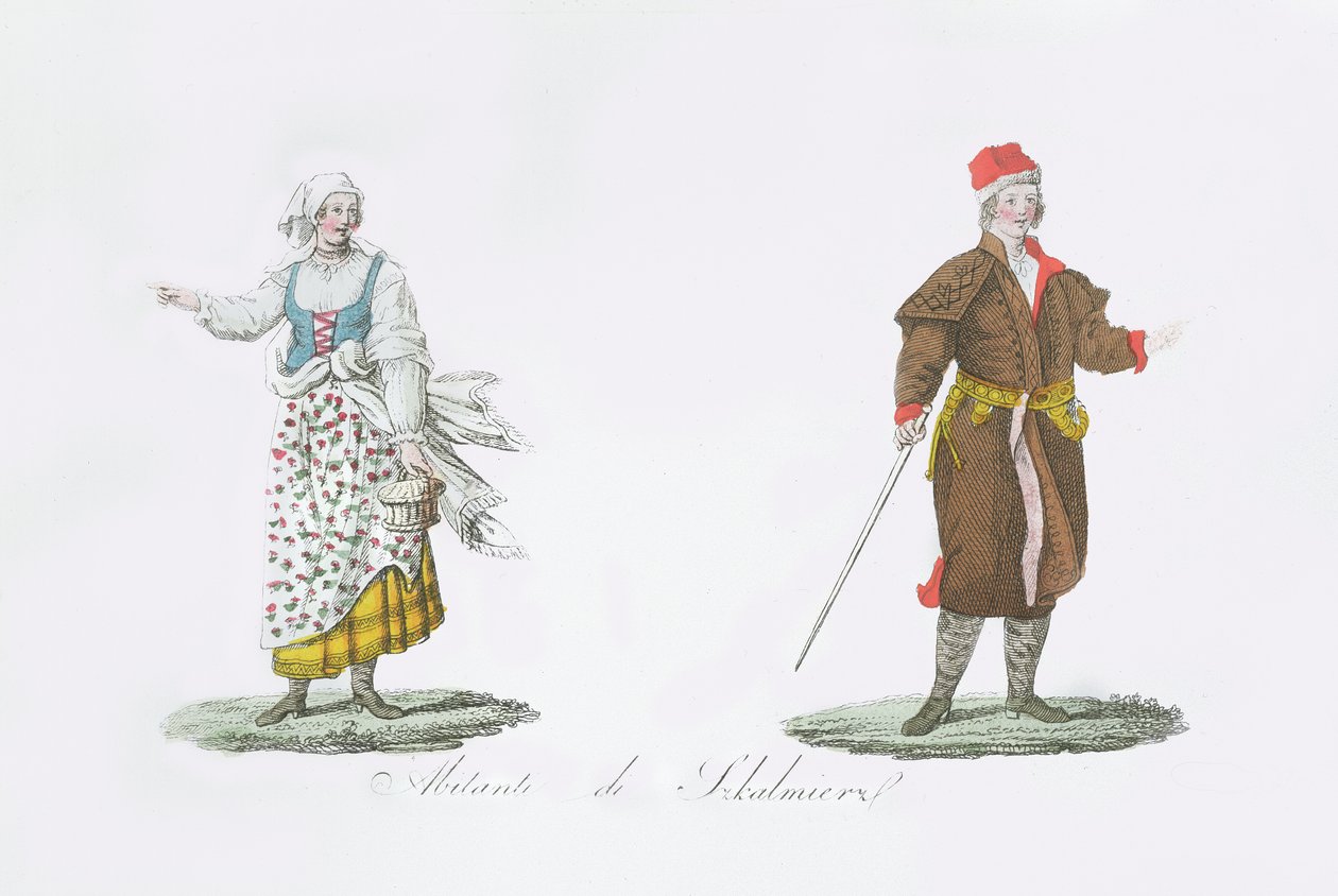 Habitantes de Szkalmierz, de 