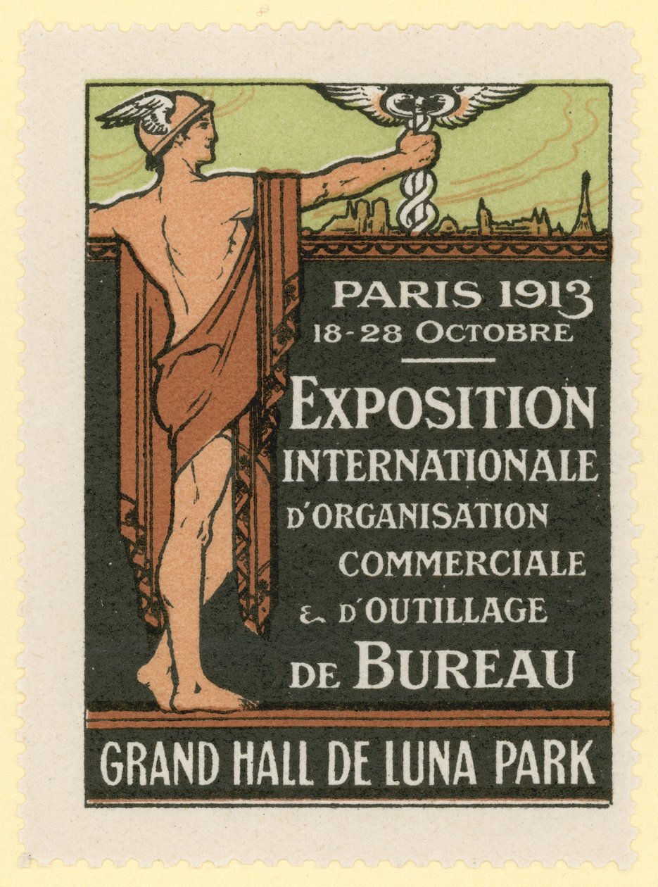 Exposición internacional de organización comercial y material de oficina, París de French School