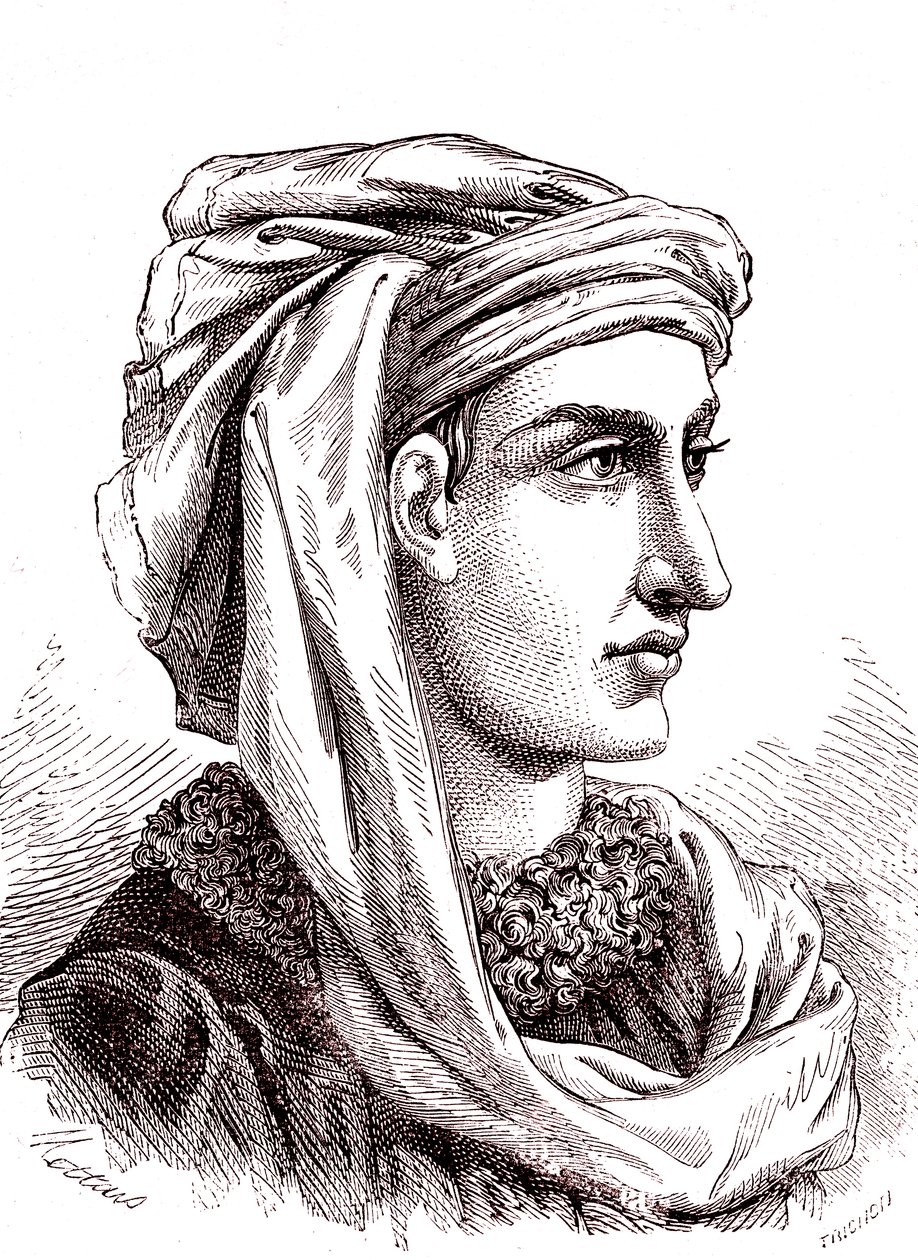 Jacques Coeur, comerciante, banquero y armador francés. 1865 (grabado) de French School