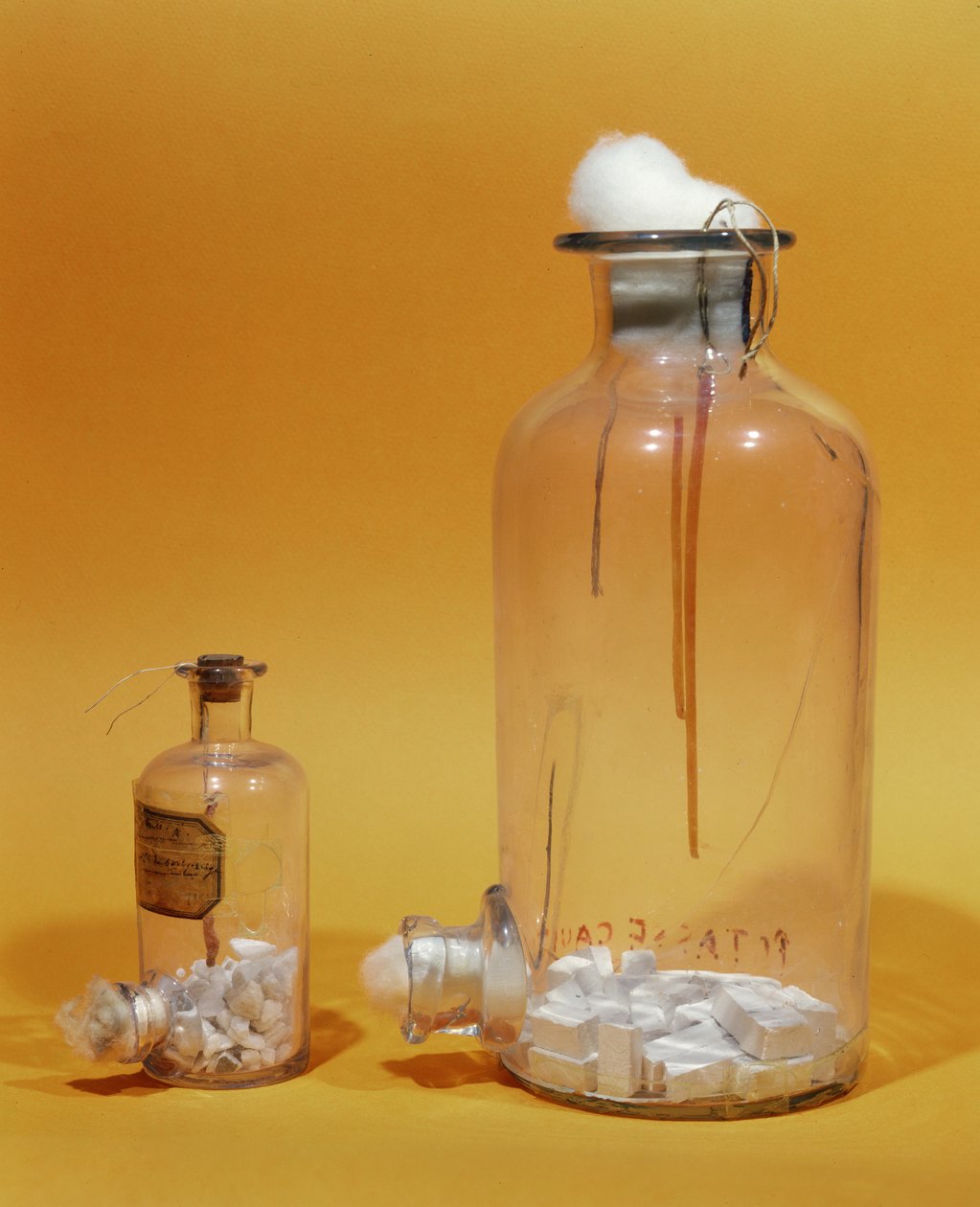 Frasco usado por Louis Pasteur (1811-95) en su investigación de French School