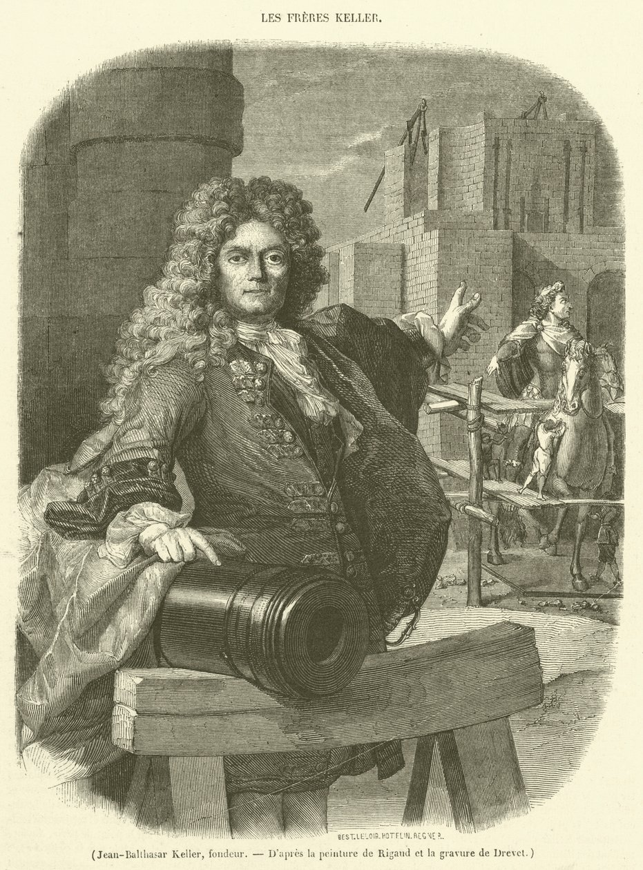 Jean-Balthasar Keller, fundidor (grabado) de French School
