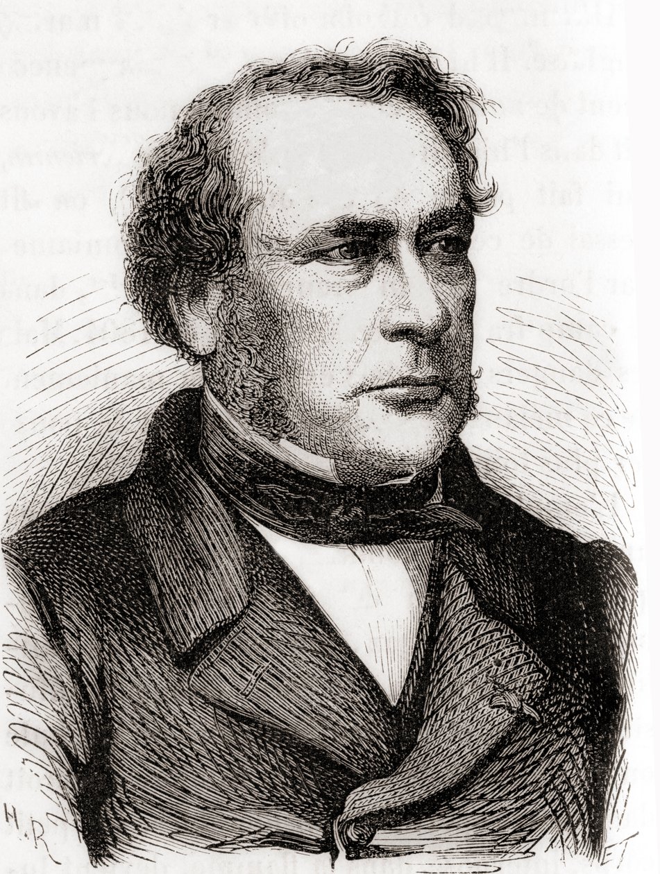 Jean-Baptiste Joseph Dieudonné Boussingault, de Les Merveilles de la Science, publicado c.1870 (grabado) de French School