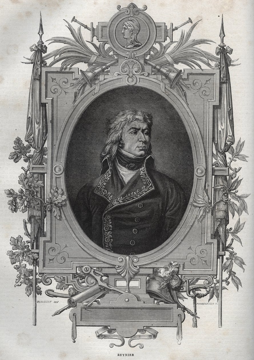 Jean-Louis-Ebenezer Reynier (1771-1814), General francés de la Revolución y el Primer Imperio - Jean Louis Ebenezer Reynier, oficial general del ejército francés durante las Guerras Revolucionarias Francesas - de 