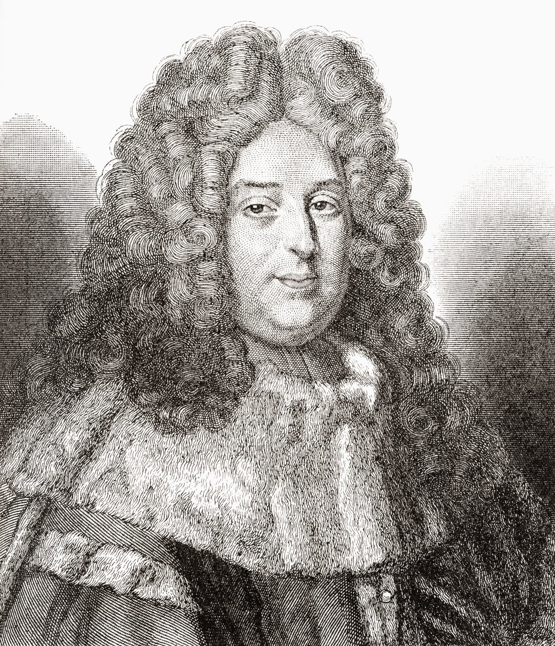Jean Bouhier, 1673 - 1746. Magistrado francés, jurisconsulto, historiador, traductor, bibliófilo y erudito. De Les Heures Libres publicado en 1908 de French School