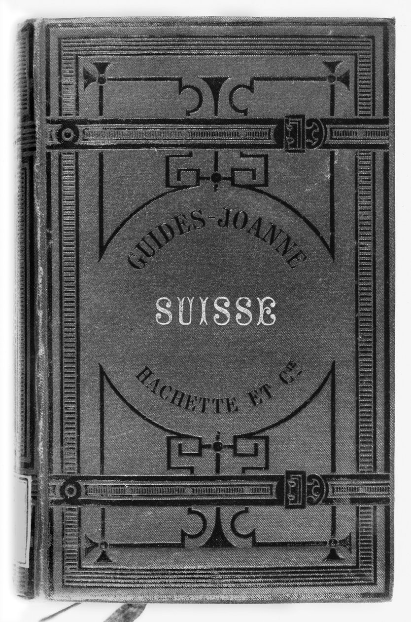 Guías Joanne de Suiza, publicado por Hachette, París, 1887 de French School
