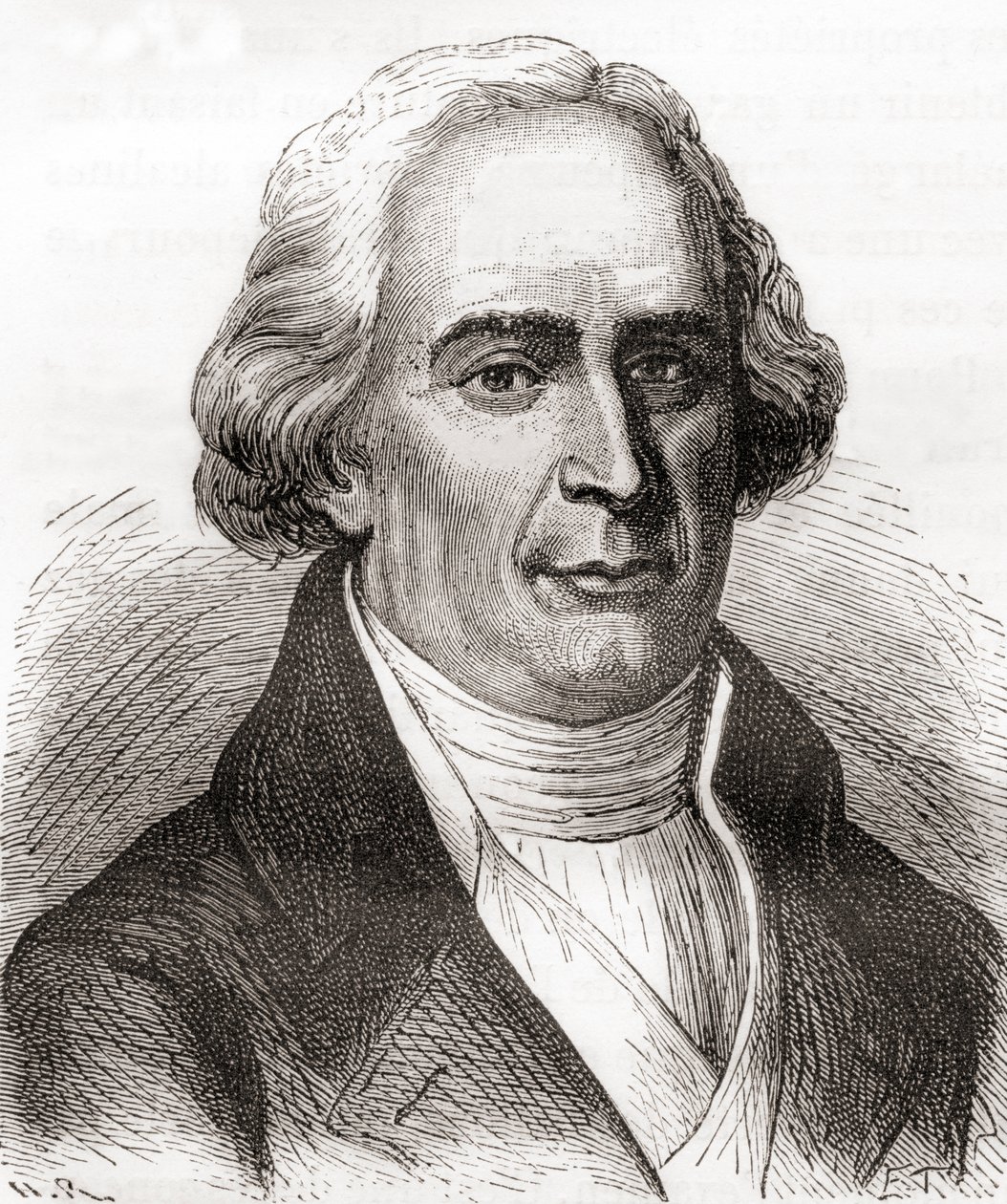 Joseph-Michel Montgolfier, de Les Merveilles de la Science, publicado c.1870 de French School