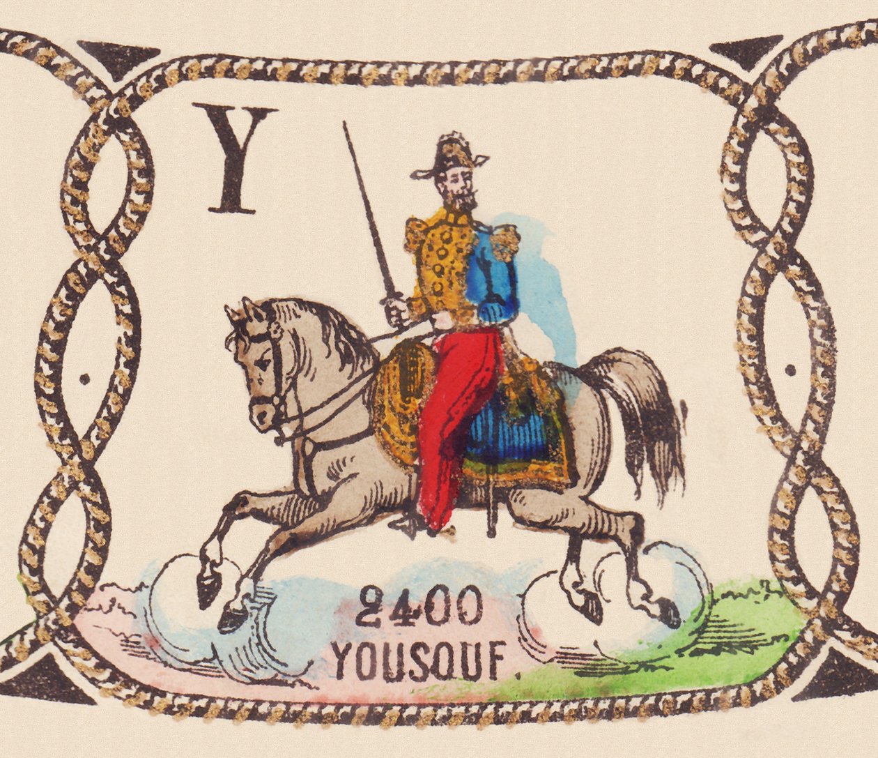 Joseph Vantini (1808-1866) General francés llamado Yousouf, hacia 1860 (grabado) de French School