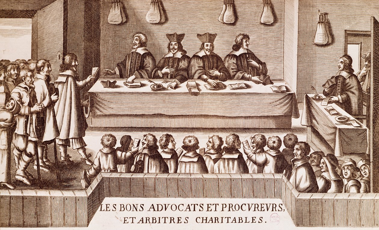 Justicia durante el reinado de Enrique IV de French School