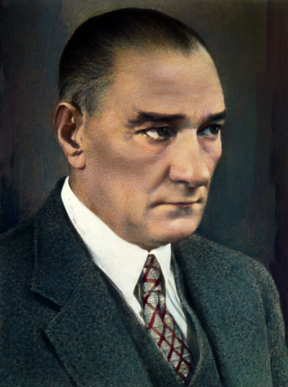 Kemal (Mustapha) Ataturk (1881-1938) c.1925-30 de French School