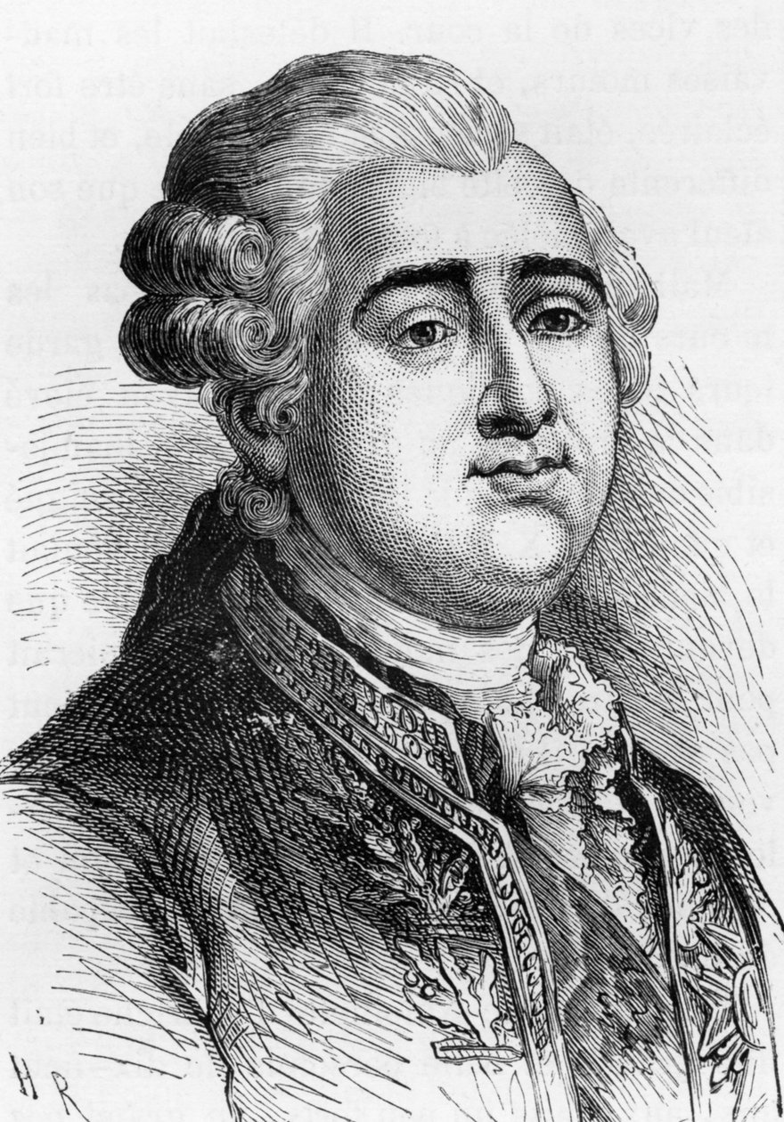Rey de Francia Luis XVI (1754-1793) de French School