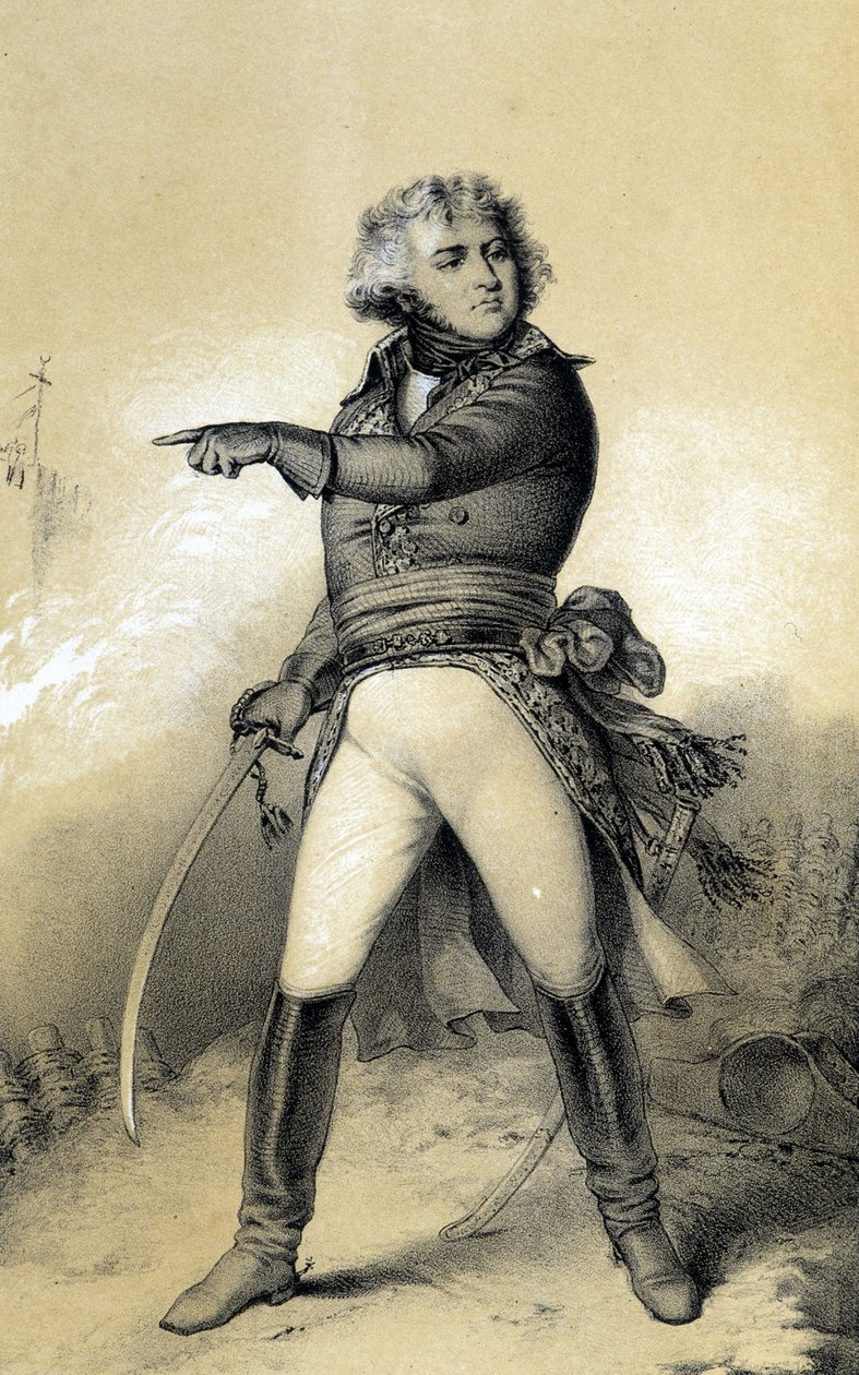 Kléber - en Galerie historique de la Révolution française por Albert? Maurin de French School