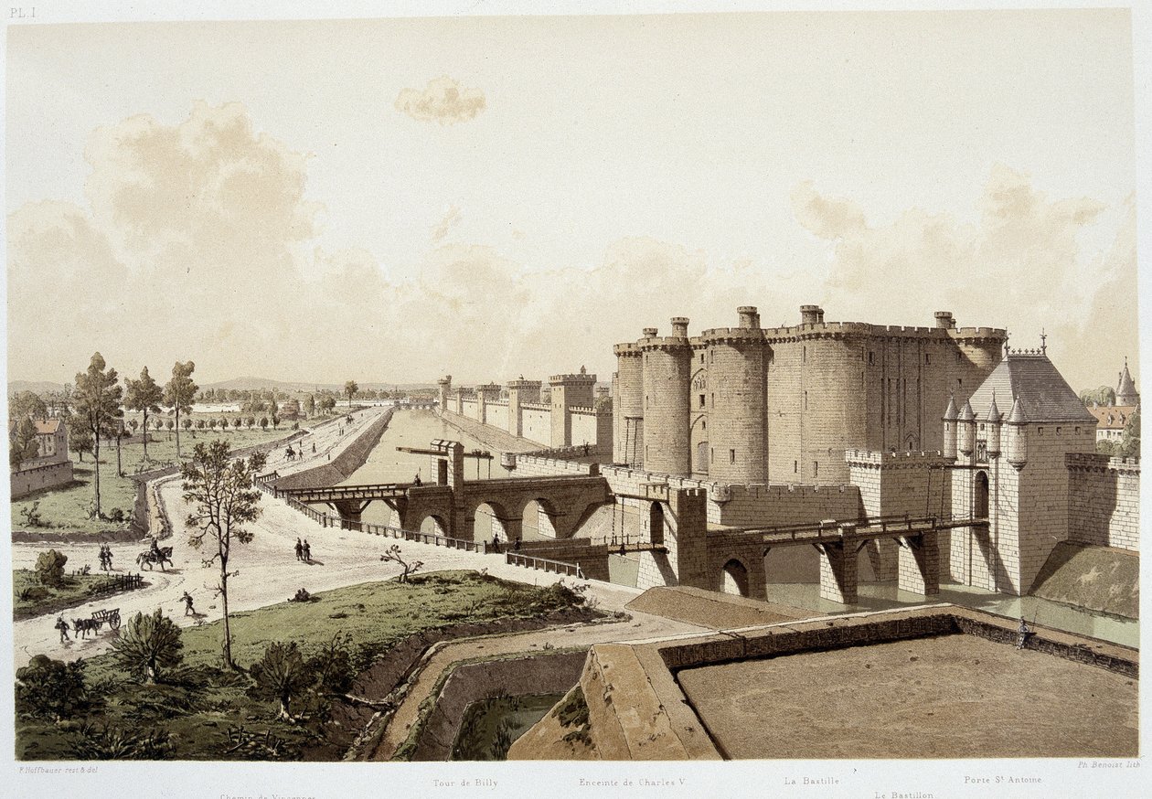 La Bastilla de French School