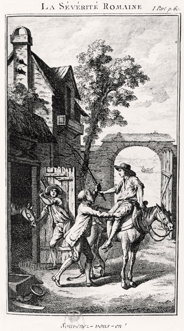 La Severidad Romana de French School