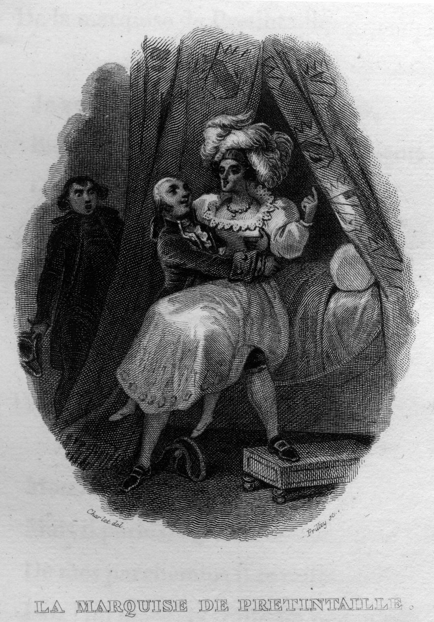 La marquise de pretintaille Chanson de Beranger en 