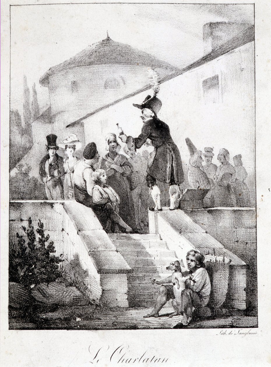El Charlatán (vendedor de productos milagrosos) de French School