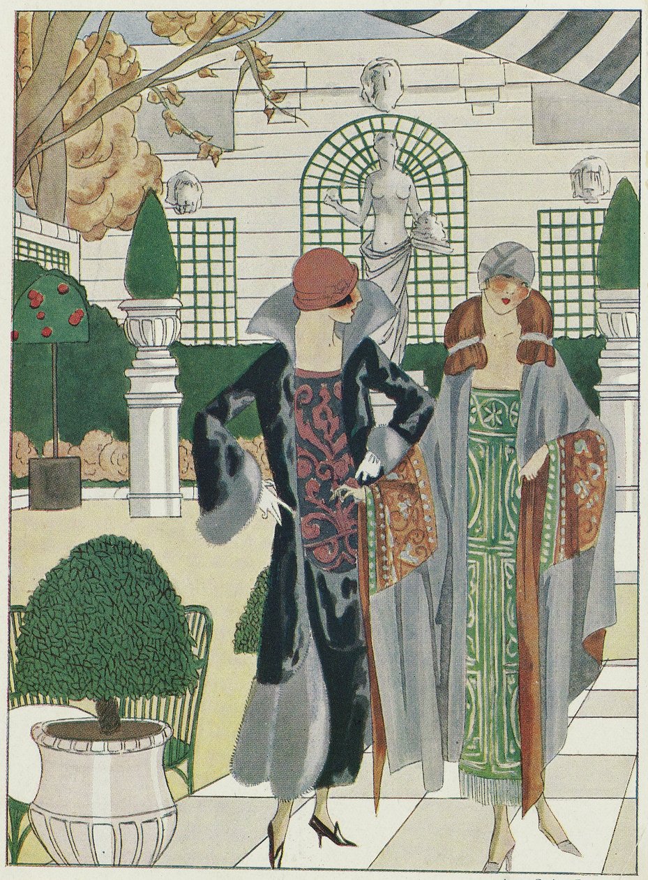 El jardín de invierno del Ritz, de Art-Gout-Beaute, pub.1920 (litografía en color) de French School