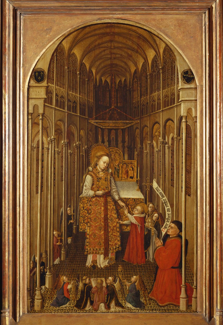 Le sacerdoce de la Vierge - la consagración de la Virgen ... de French School