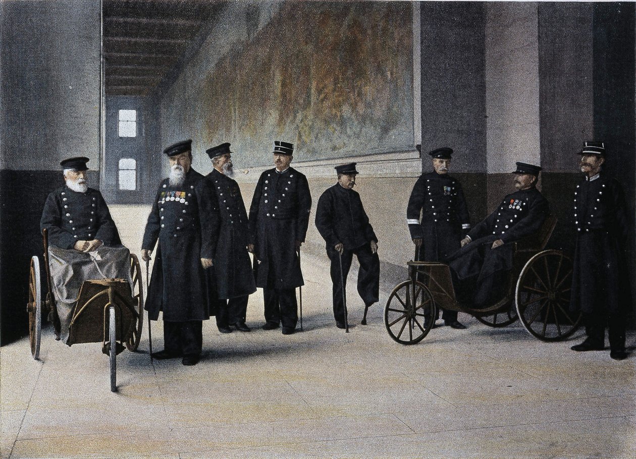 Les Moines Lais: militares inválidos - en 