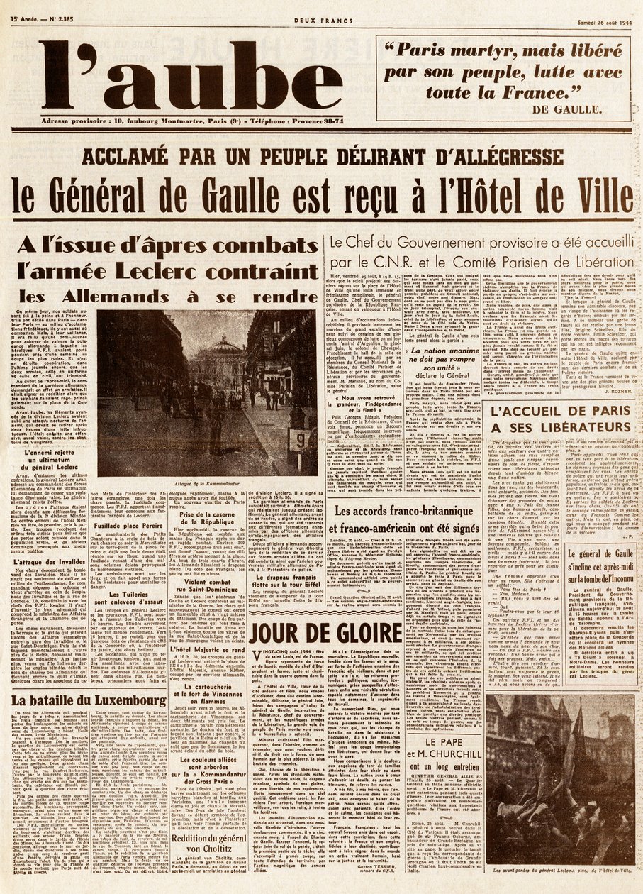 Liberación (Segunda Guerra Mundial) de French School