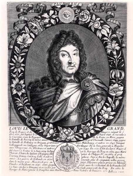 Luis XIV (1638-1715) Rey de Francia, c.1680 de French School
