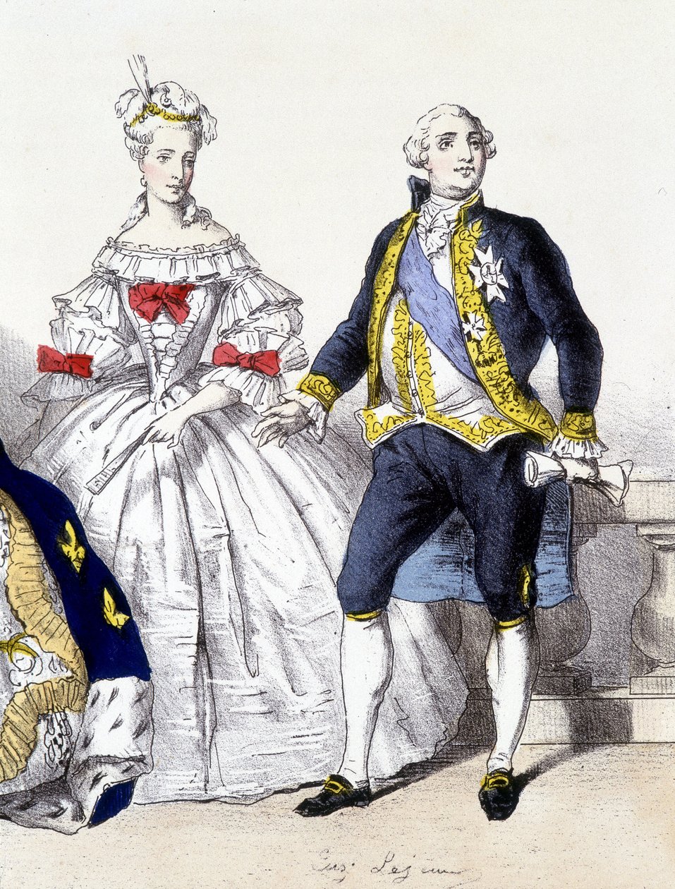 Luis XVI y María Antonieta - en 