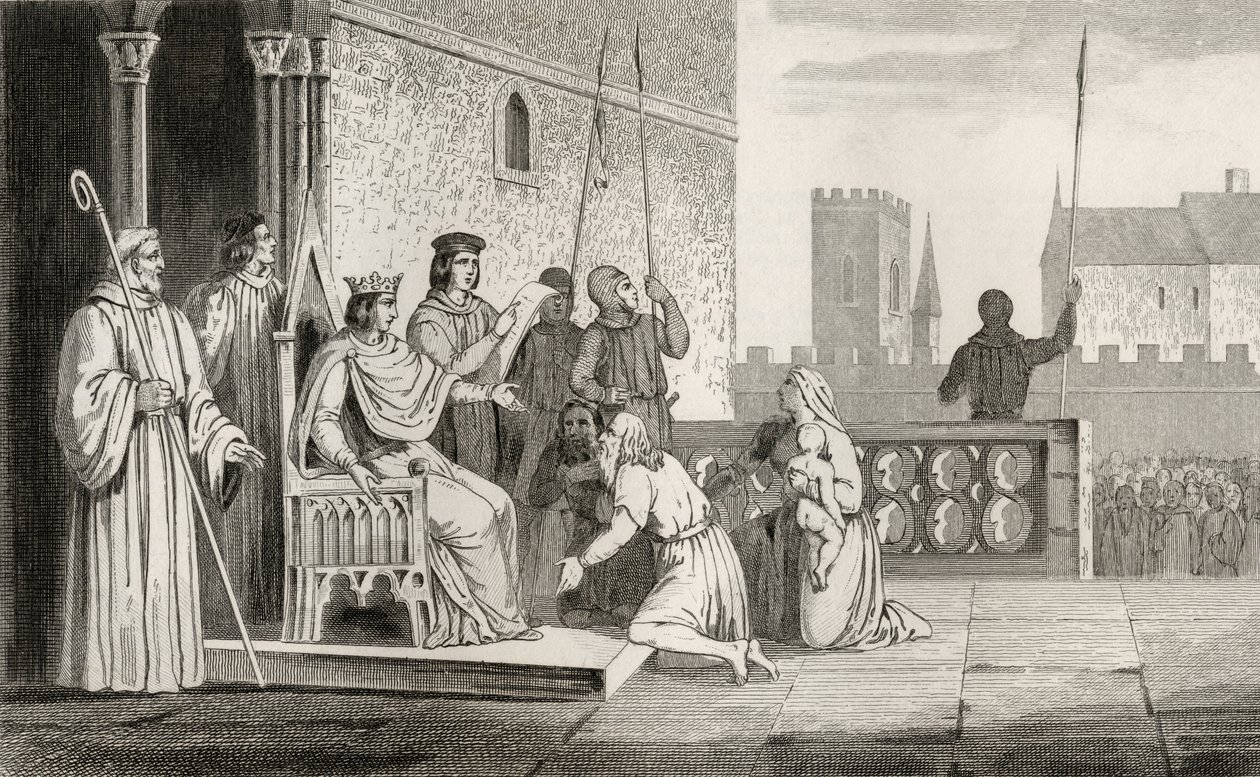 Luis X (1289-1316) el Travieso emancipa a los siervos, de 