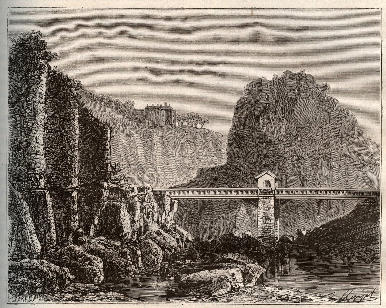 Lozere: rocas de Santa Magdalena de French School