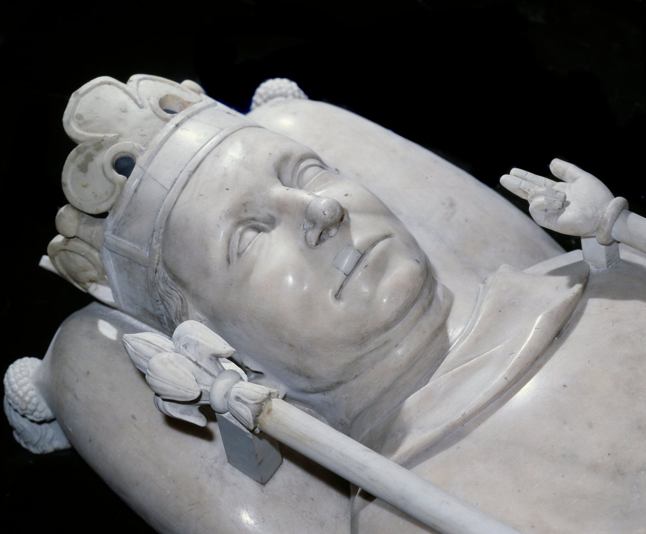 Yacente del Rey Carlos VI (1368-1422) de French School