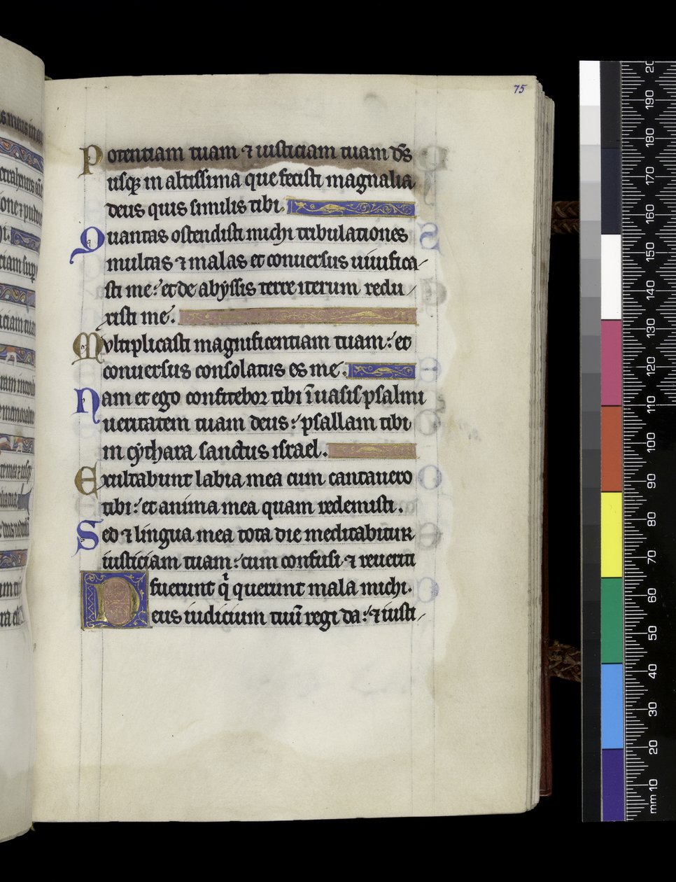 Del Salterio y Horas de Isabel de Francia, París, c.1265-70 de French School