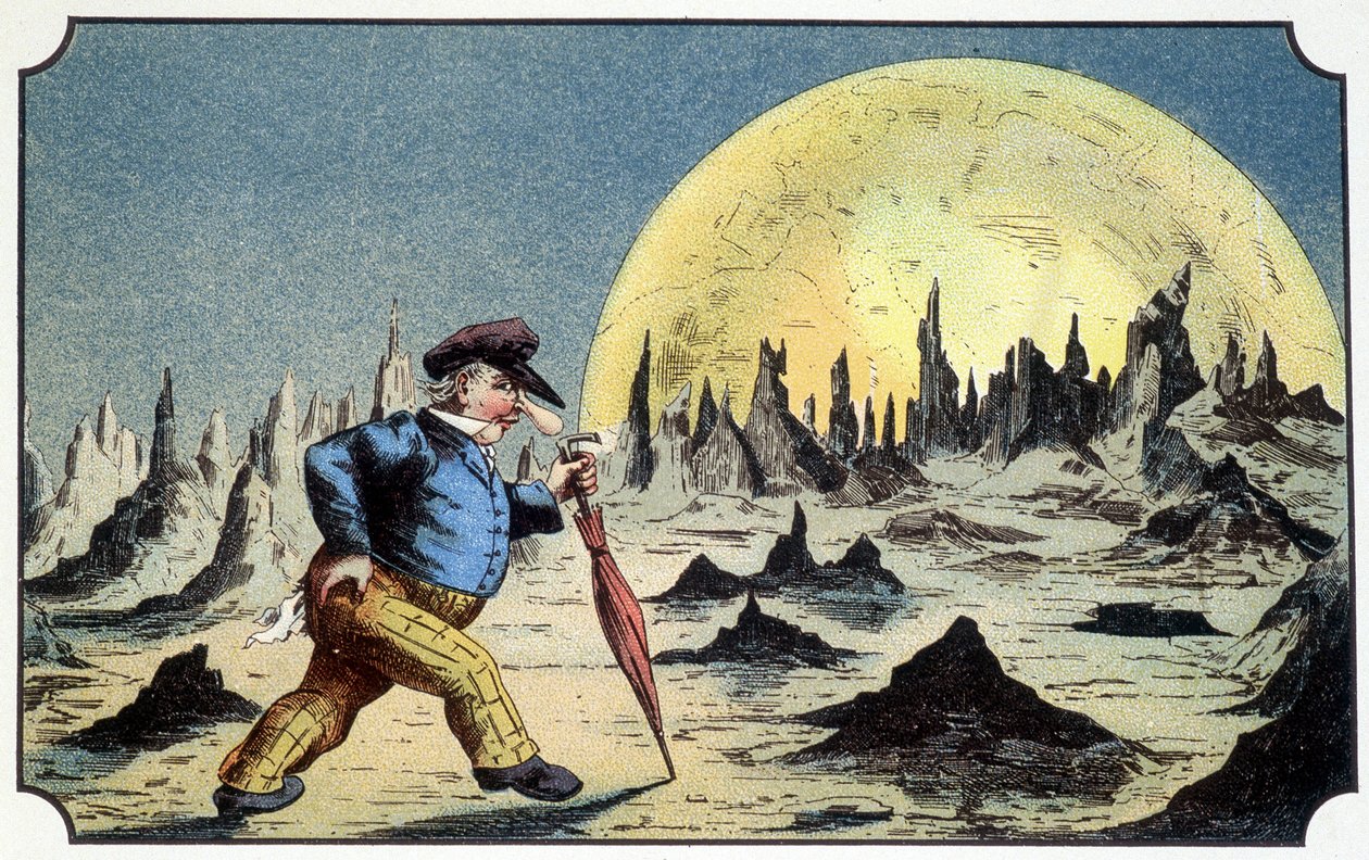 M. Baboulifiche en la luna - en 