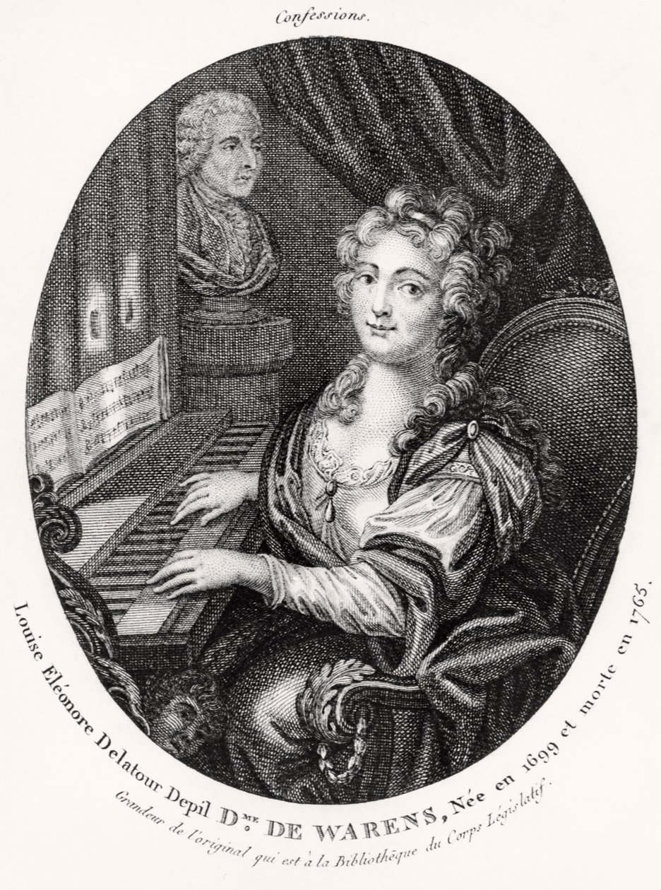 Madame de Warens, c.1789 de French School