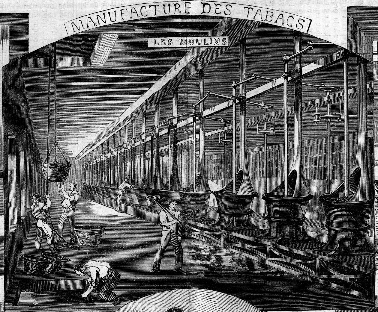 Fábrica de tabacos, París de French School
