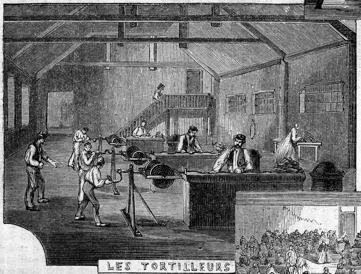 Fábrica de tabacos, París de French School