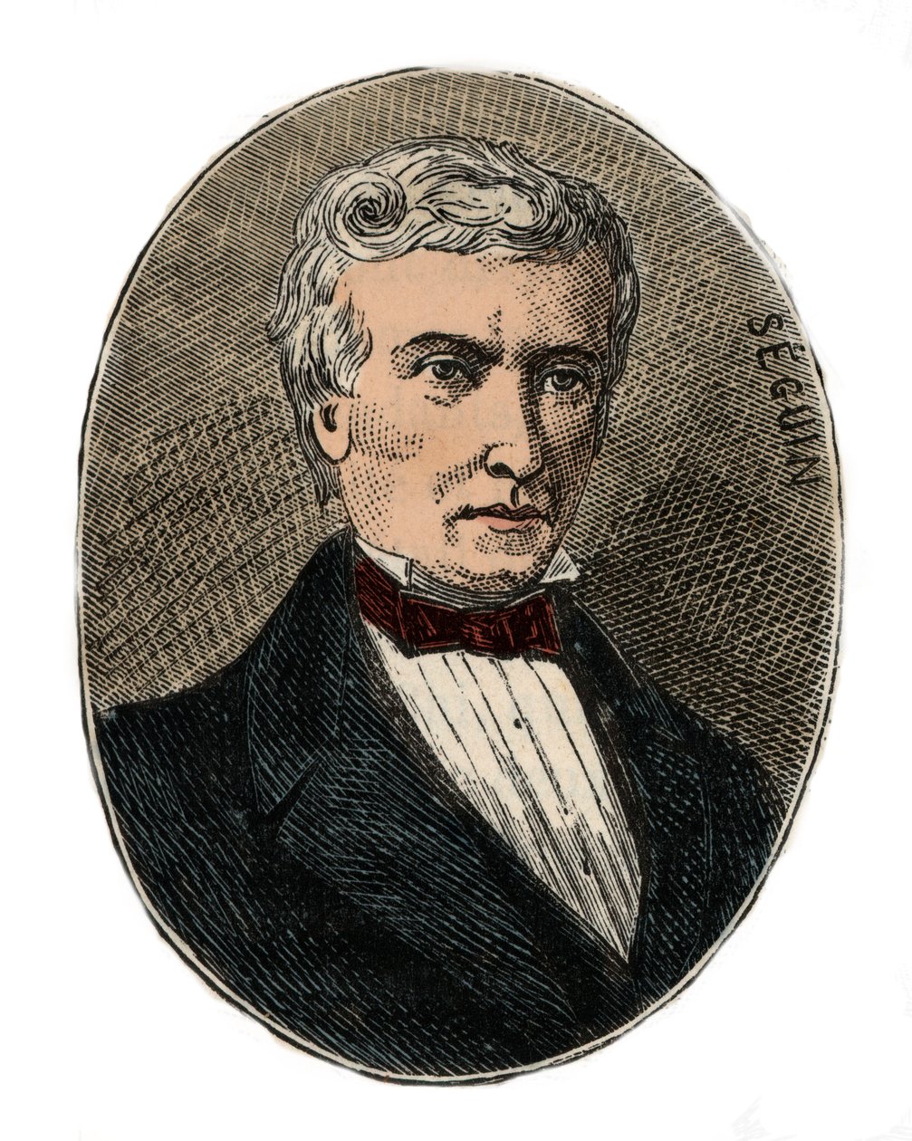 Marc Seguin (1786-1875) arquitecto e ingeniero - Grabado en “Ciencias al alcance de todos - física y química populares” de Alexis Clerc - Finales del siglo XIX - Colección privada de French School