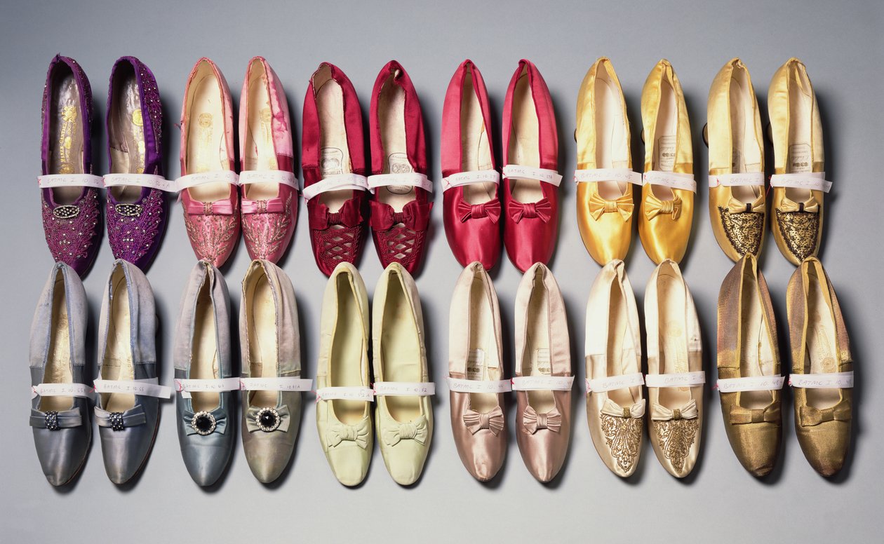 Zapatos de Mary Chamberlain, 1890s de French School
