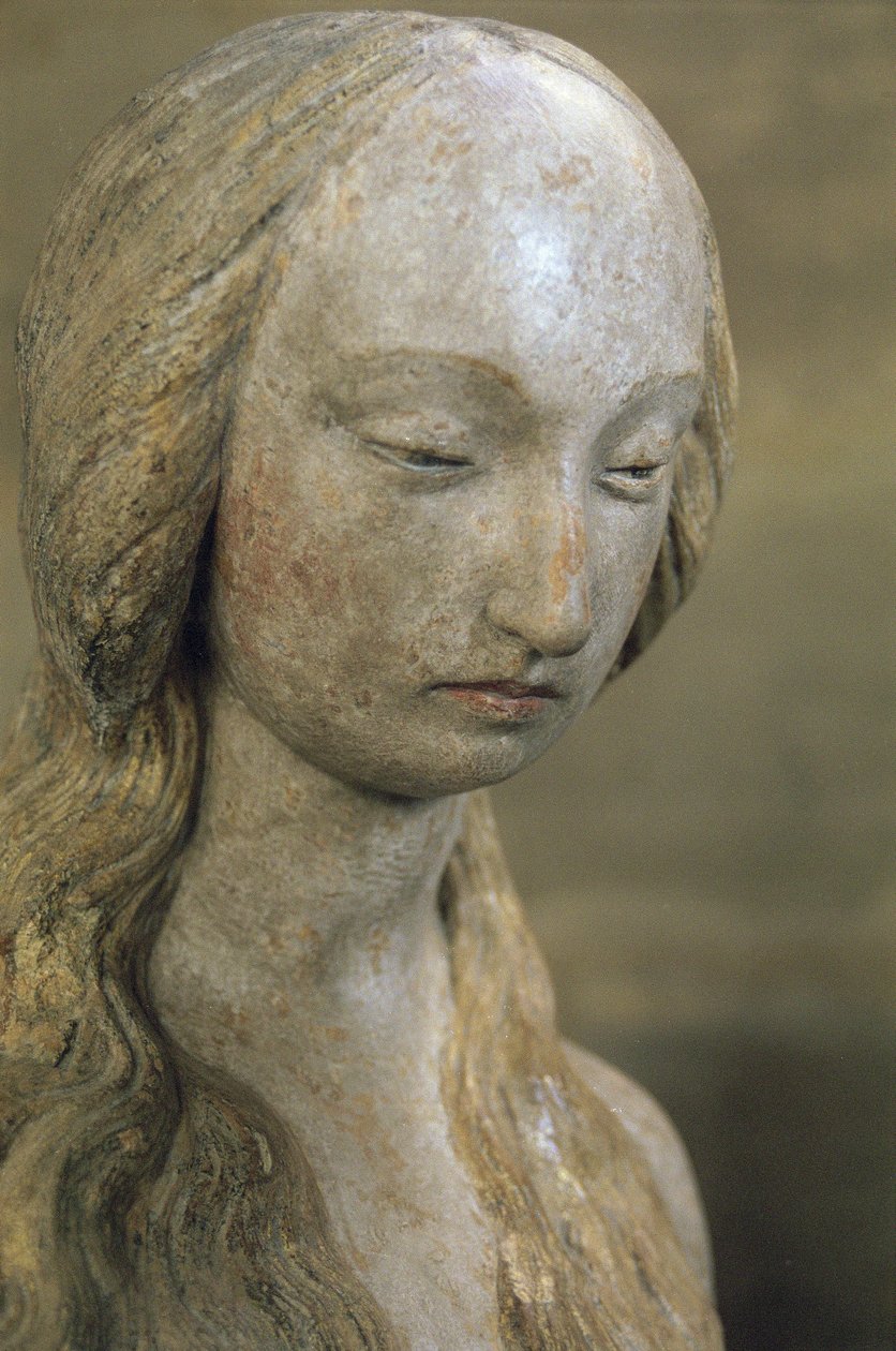 María Magdalena, finales del siglo XV (piedra policromada) de French School