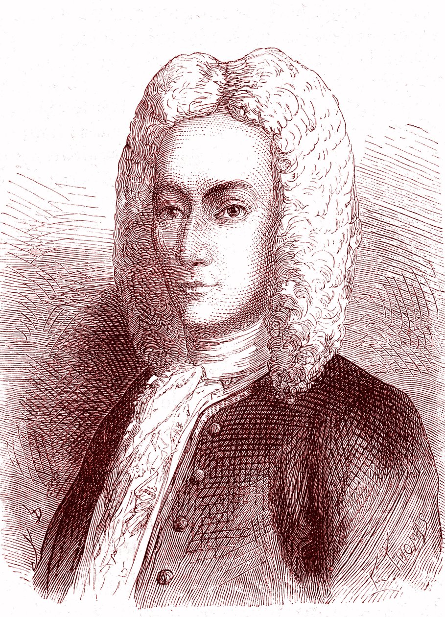 Mathieu DUTILH, físico francés lo hizo en 1715 (electricite, pararrayos). de French School