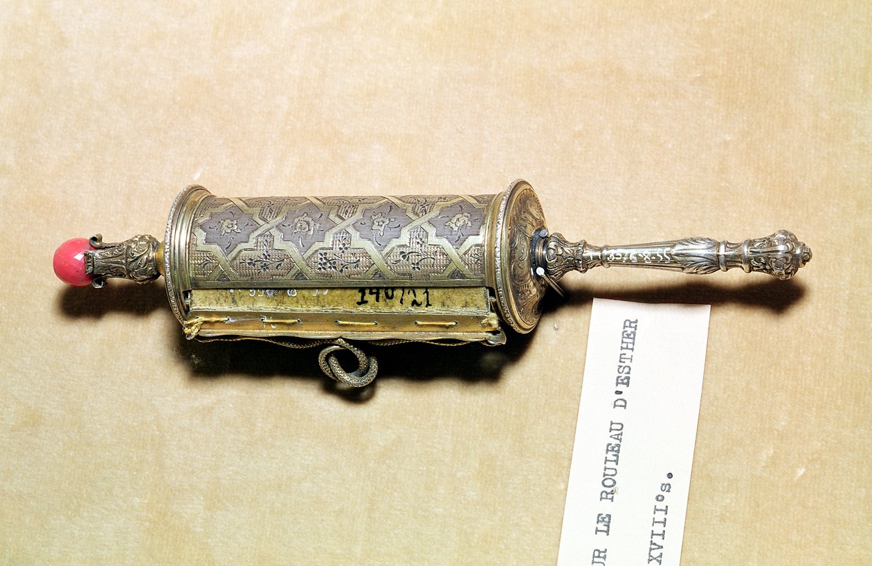 Estuche de Meguilá, de Alsacia de French School