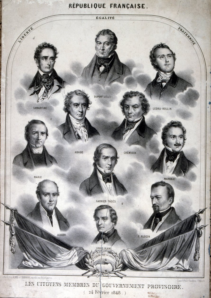 Miembros del Gobierno Provisional de Francia de French School