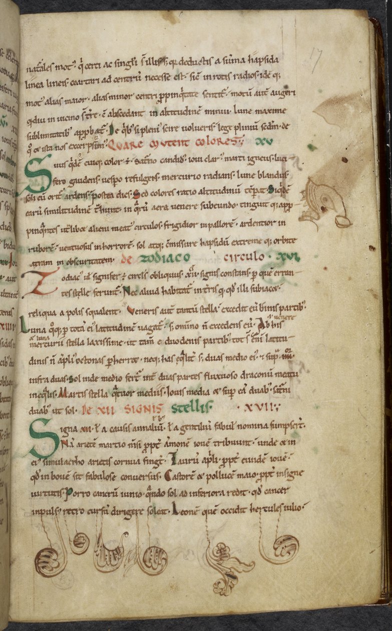 Miscelánea de trabajos sobre computus y astronomía, Royal MS 13 A XI de French School