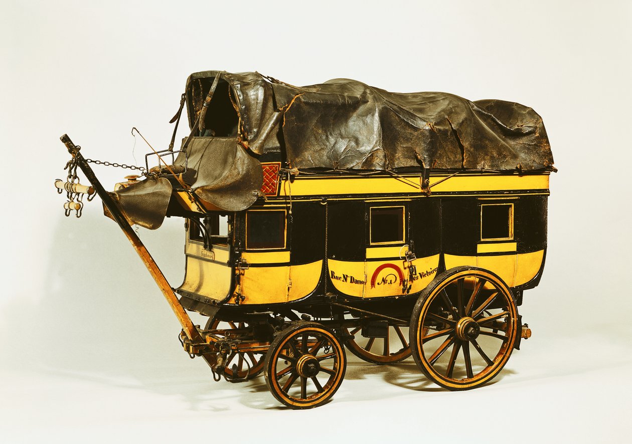 Modelo de un ómnibus de cuarenta asientos de French School