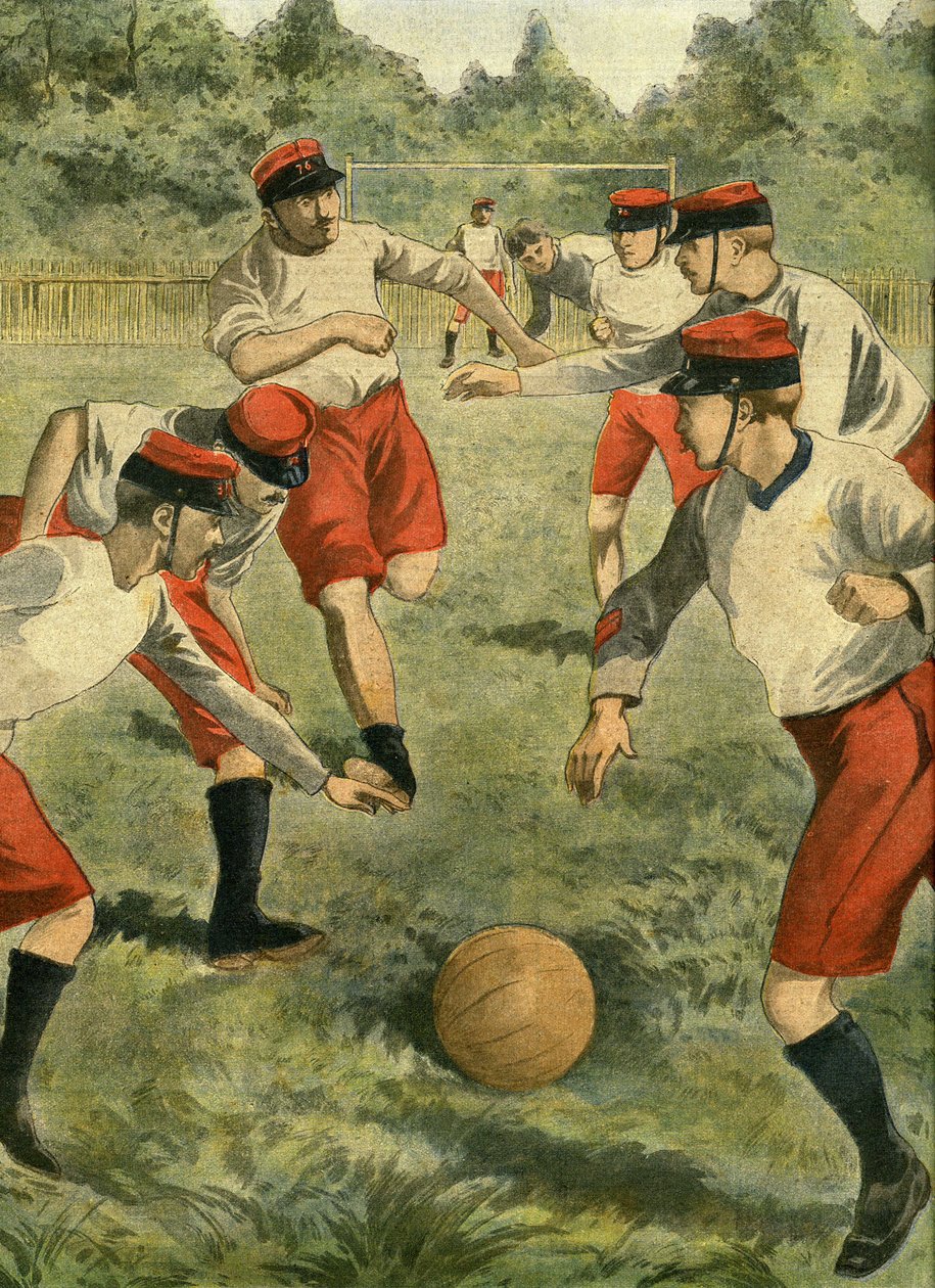Deporte moderno en el ejército: fútbol. Creación de un campeonato militar de fútbol rugby de French School