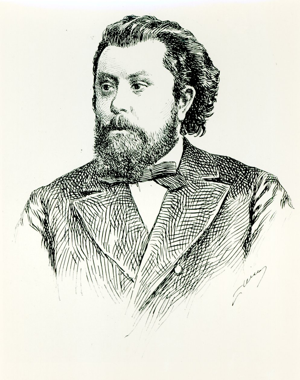 Modest Petrovich Moussorgsky (1835-81), ilustración de L