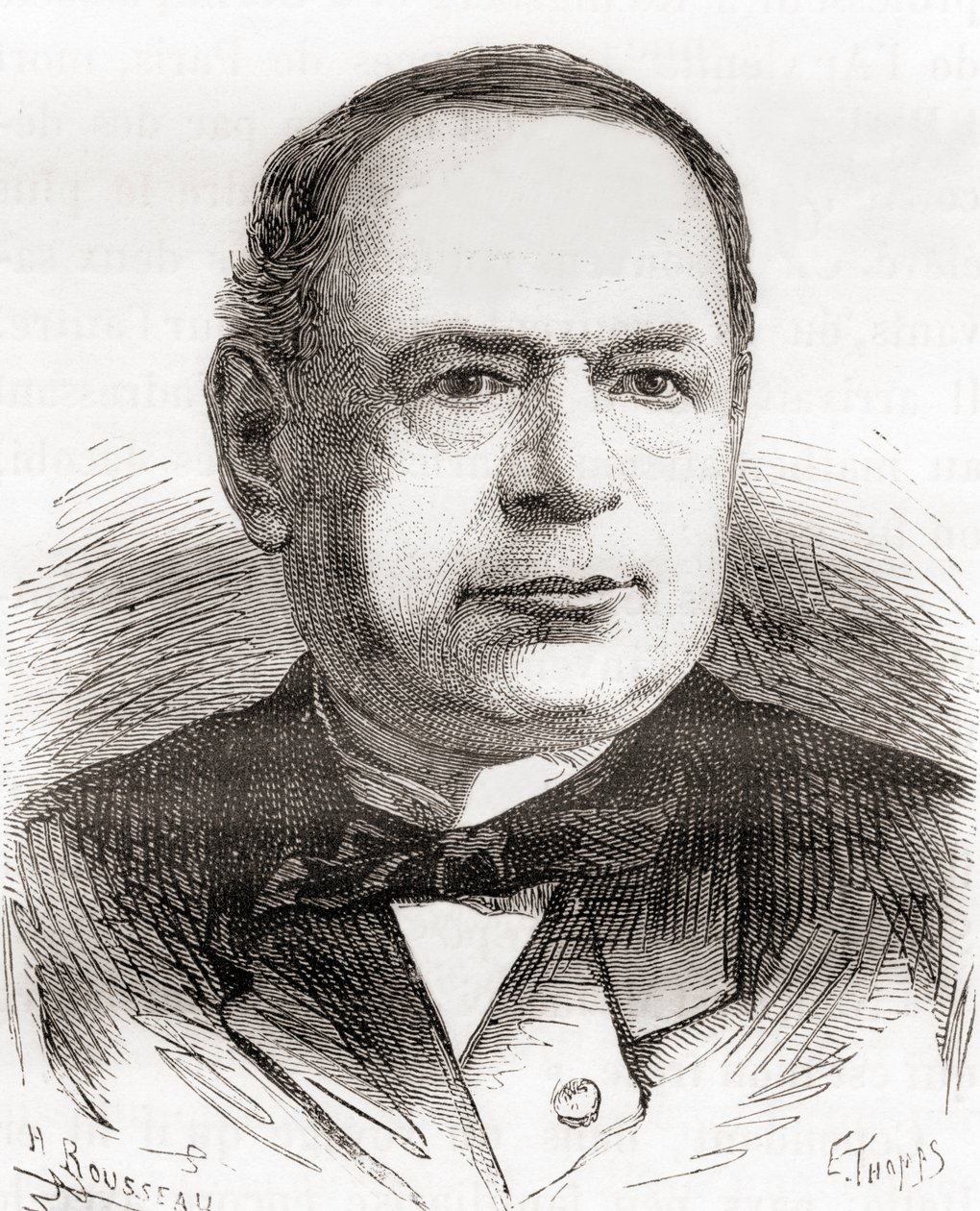 Moritz Hermann von Jacobi, de Les Merveilles de la Science, publicado c.1870 (grabado) de French School